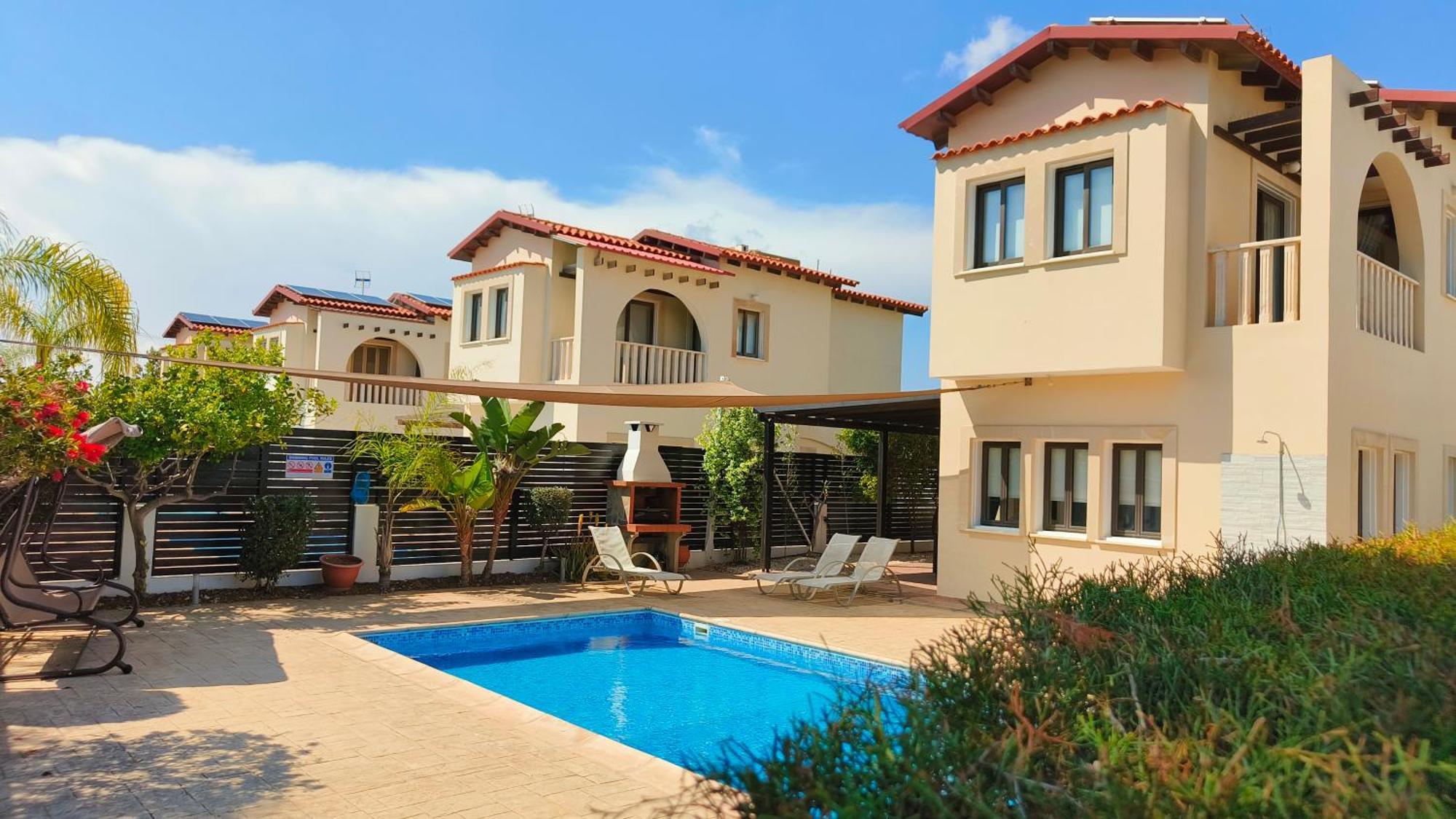 Cy-Blue Villa Протарас Екстериор снимка